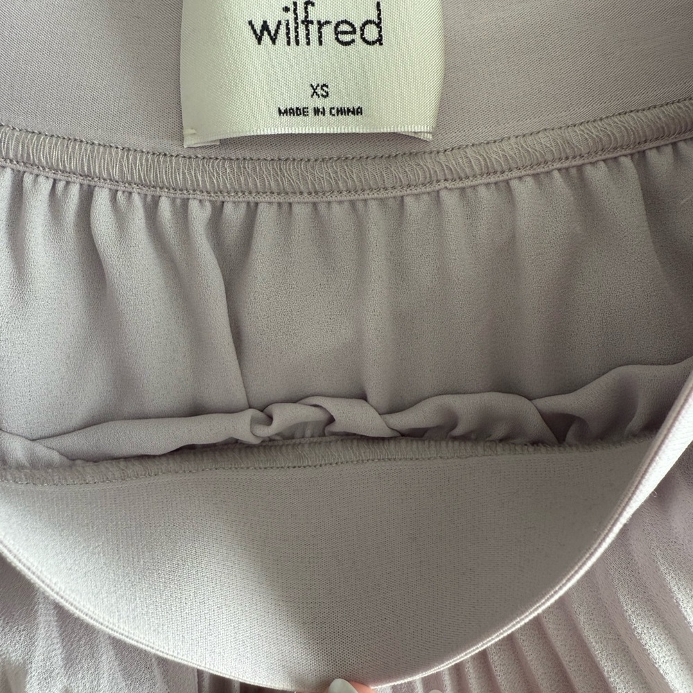Wilfred Twirl Pleated Skirt XS - Picture 9 of 10